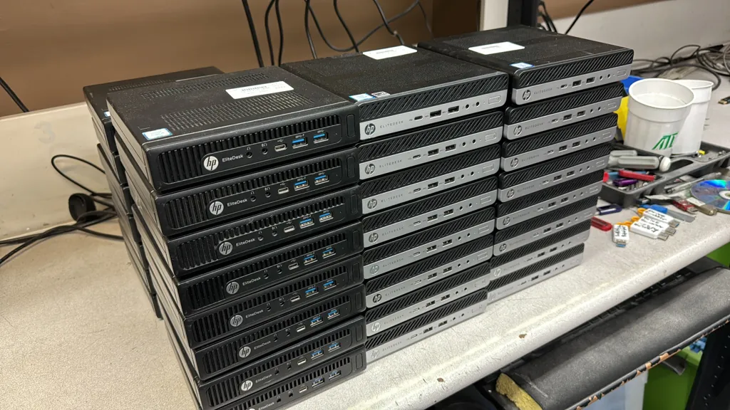 hp elitedesk mini pcs itad recycling