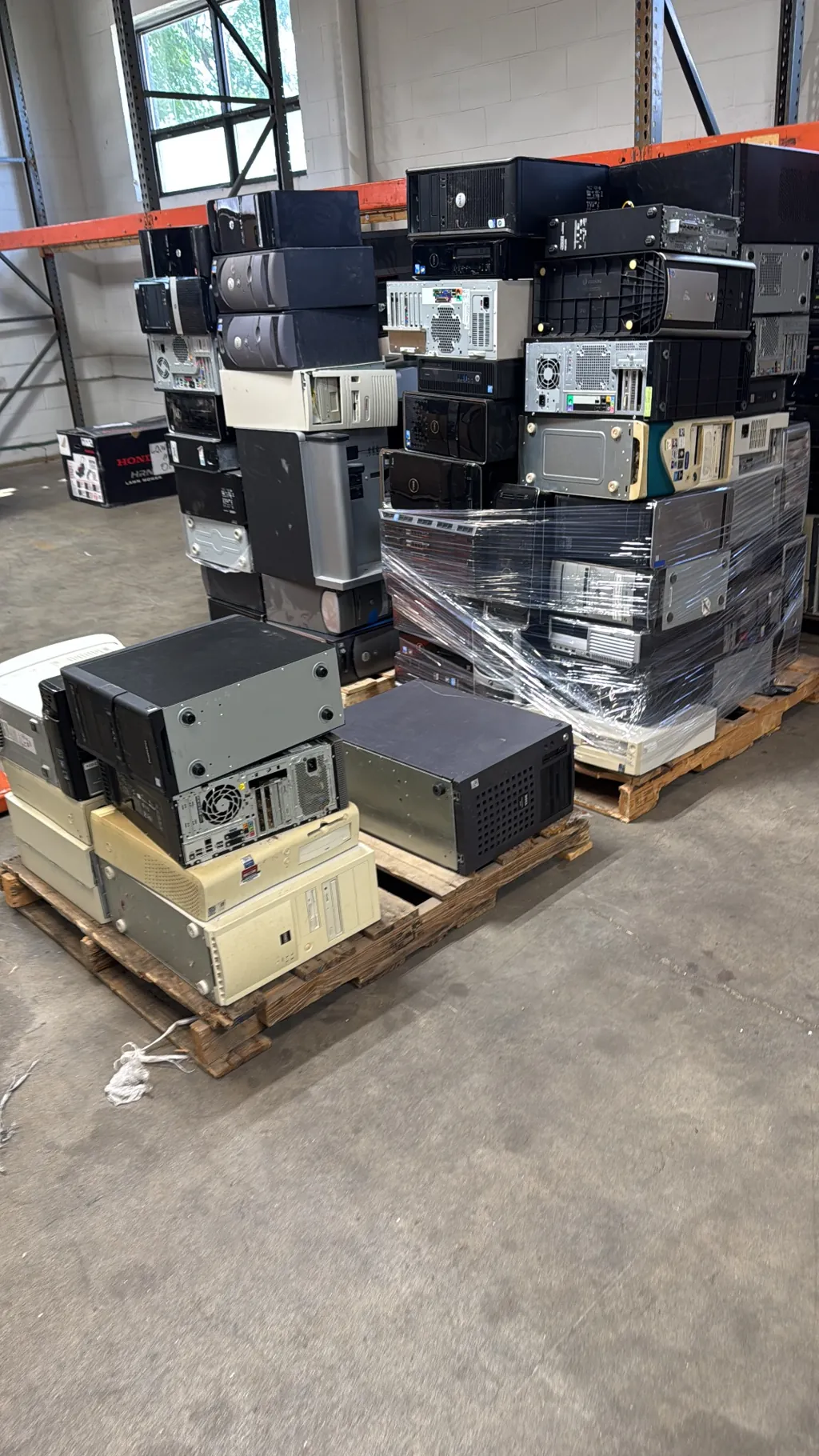 bulk desktop towers recycling