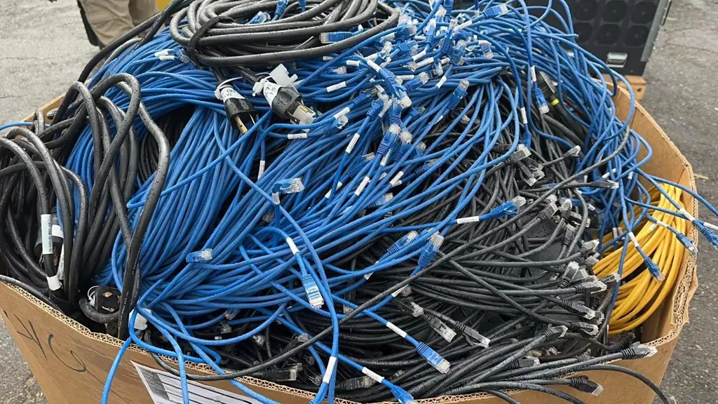 ethernet network cables recycling