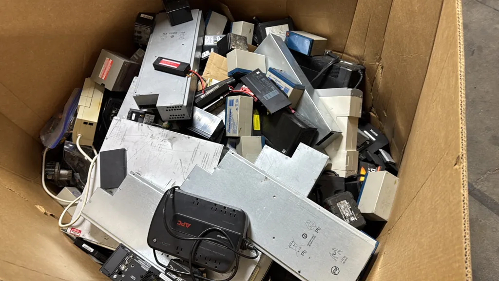 ups batteries and power modules recycling