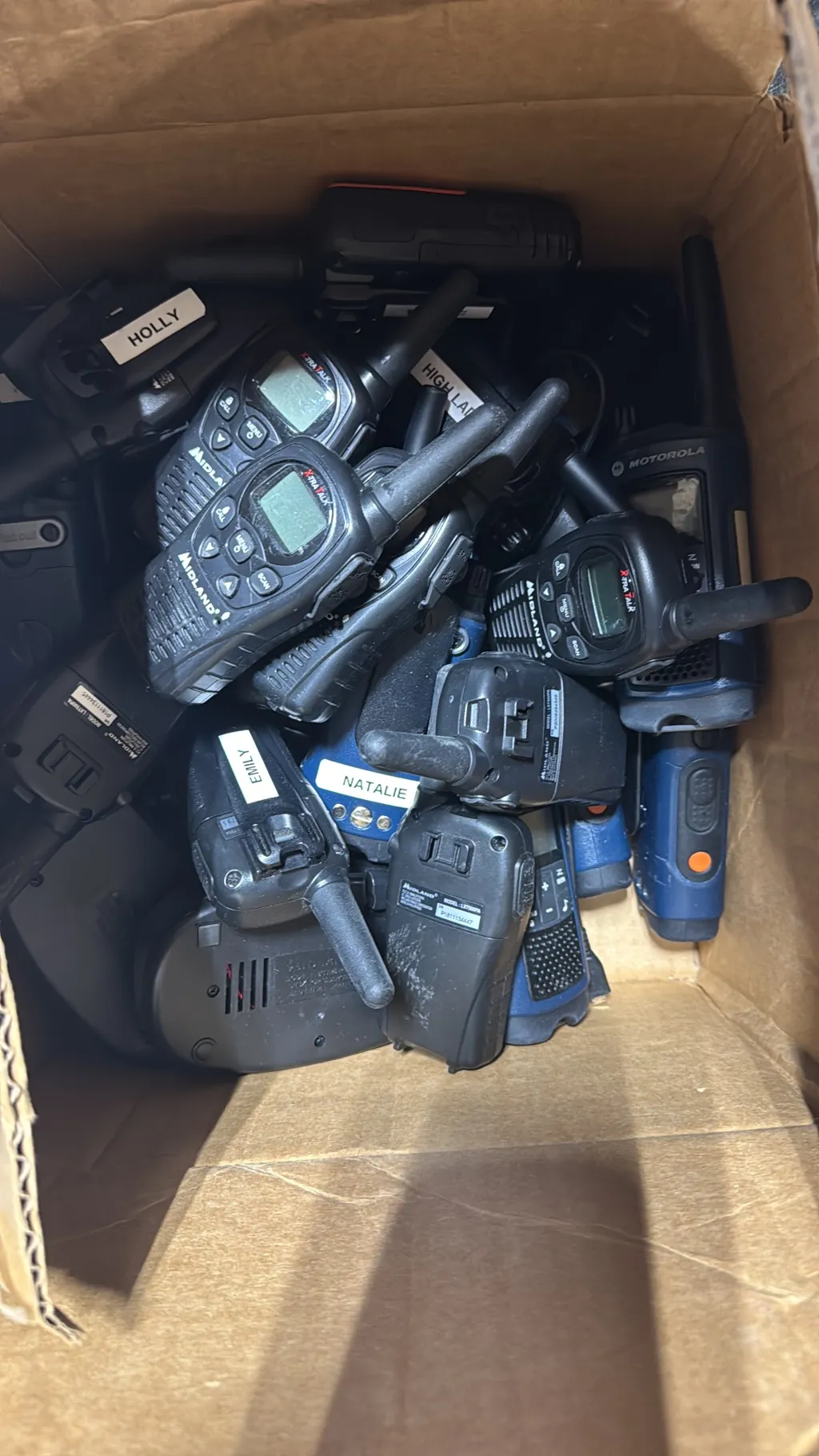 walkie talkies handheld radios recycling